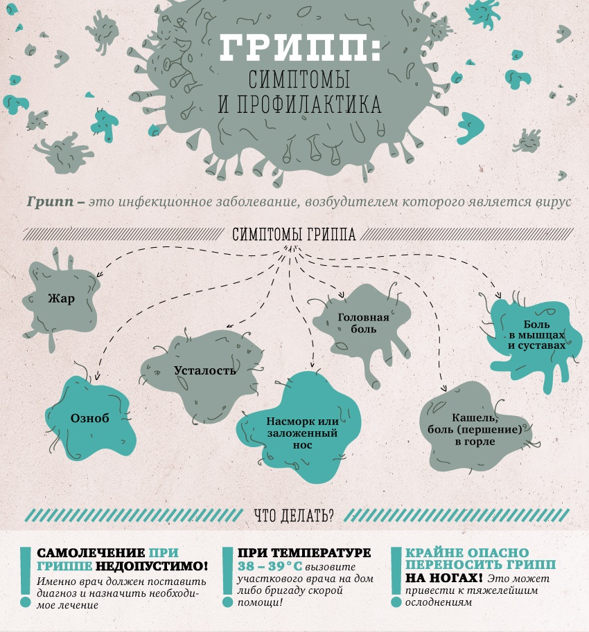 Грипп. Симптомы и профилактика